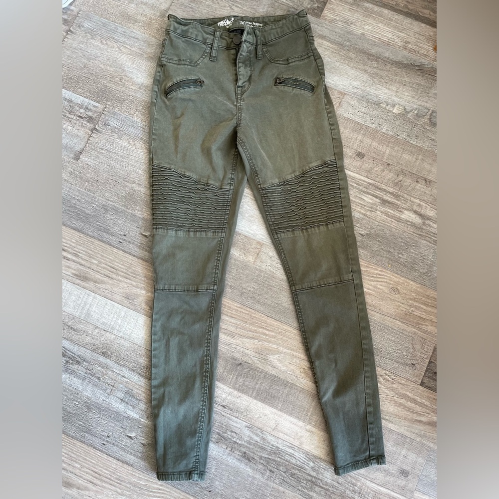 Mossimo Supply Co. High Rise Olive Jeggings